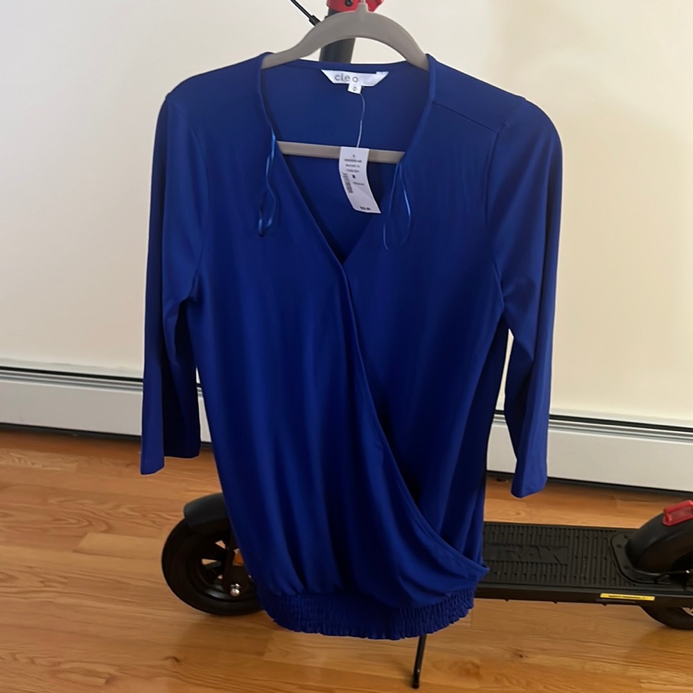 Blue blouse